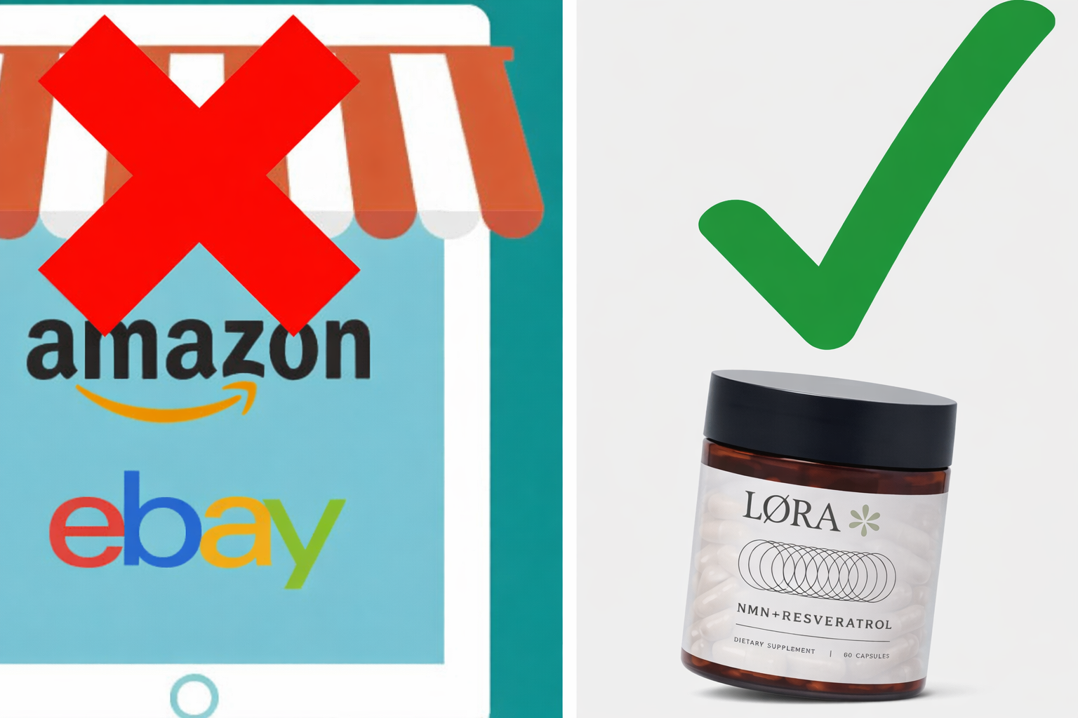 Amazon marketplace comparison graphic
